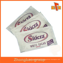 moisture proof plastic 3 side seal aseptic salt and pepper sachets with printing